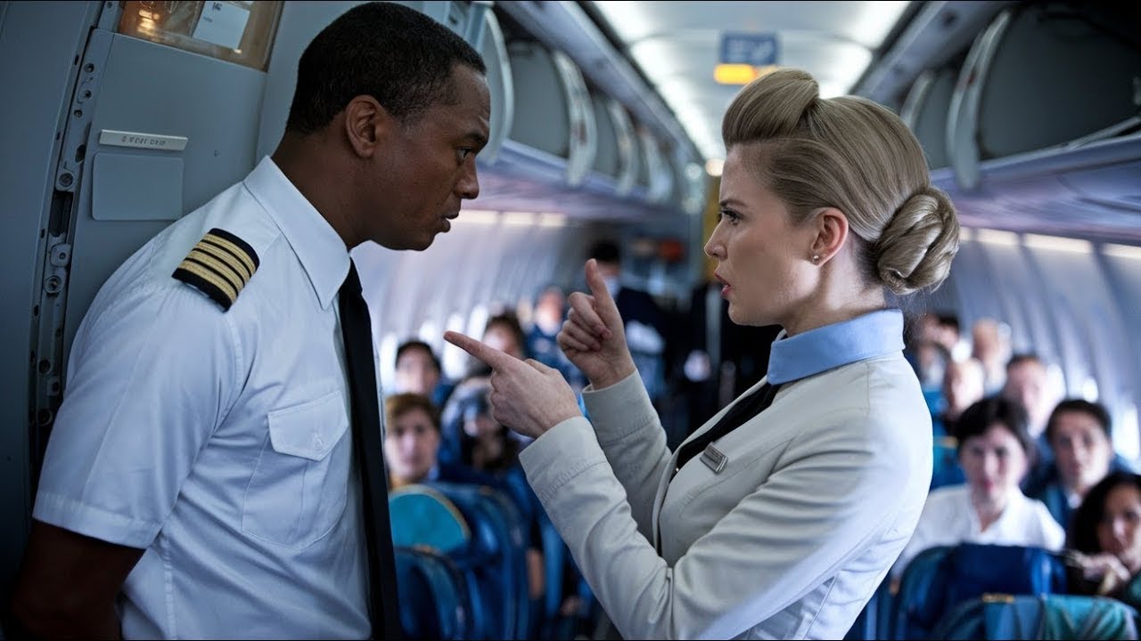 Une HÔTESSE de l'air HUMILIE le PILOTE de l'avion Parce Qu'il est Noir : Sans savoir  QUI IL ÉTAIT