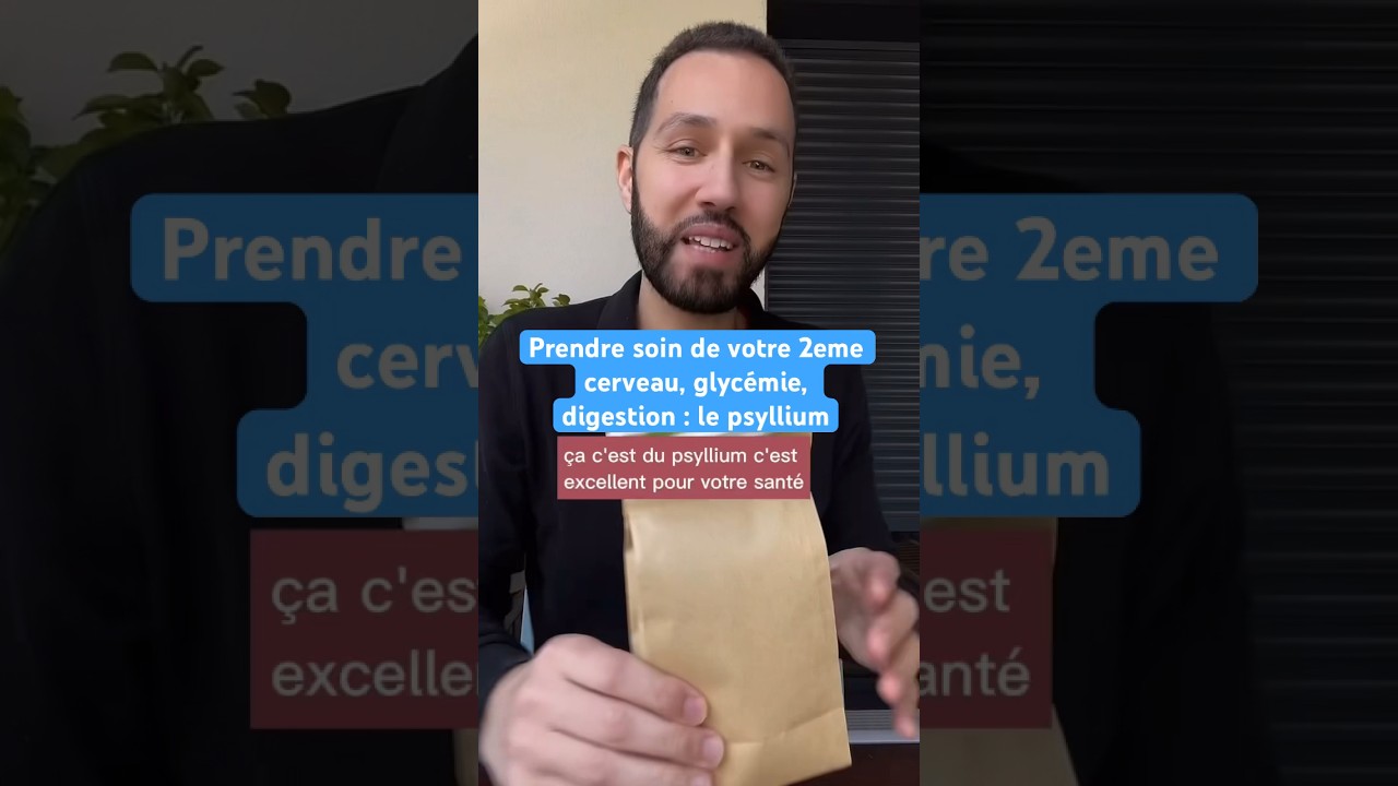 Psyllium pour prendre soin de votre microbiote intestinal 🌱 #santenaturelle #psyllium #digestion