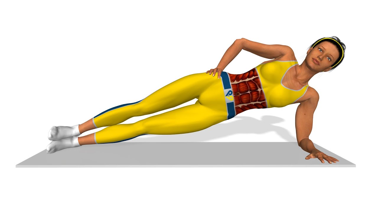 Musculation abdos latéraux: Side Plank