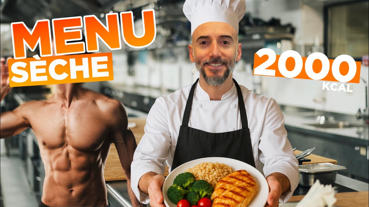 Le Menu PARFAIT pour une sèche🔥 !! (Et comment l'adapter à vos besoins🧠)