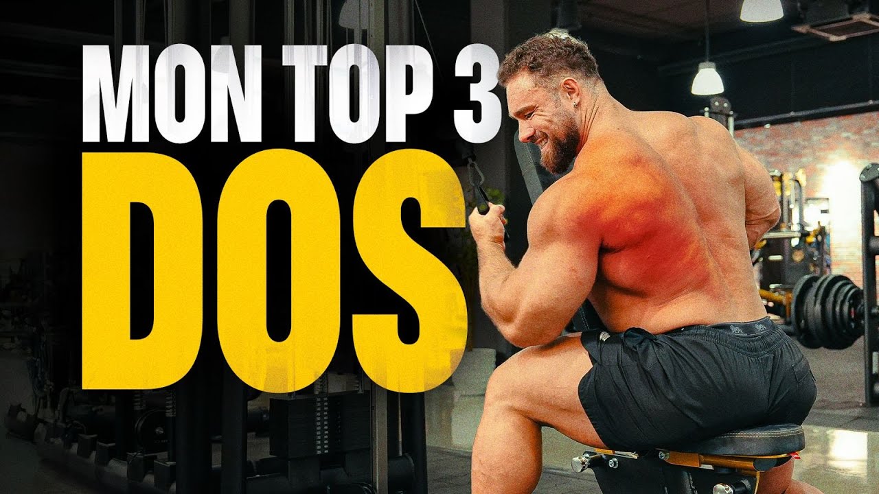 DOS : Les 3 MEILLEURS EXERCICES (par un bodybuilder pro)