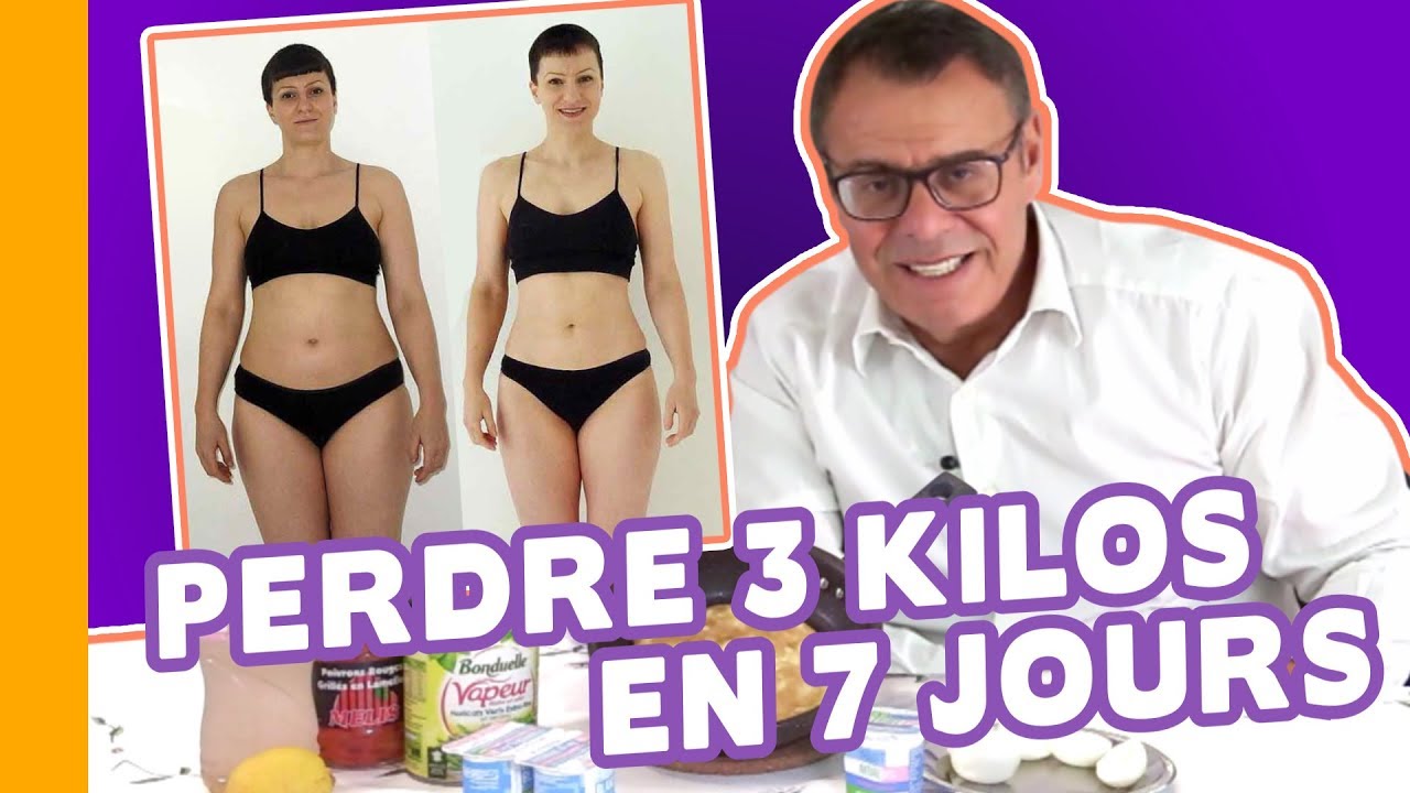 👍 Comment Perdre 3 Kilos en Une Semaine ? Dr Jean-Michel Cohen