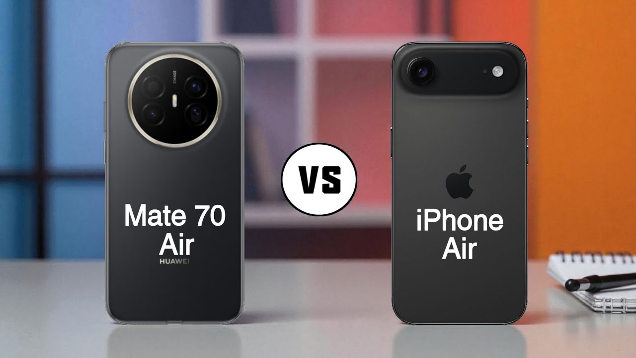 Huawei Mate 70 Air vs Apple iPhone Air