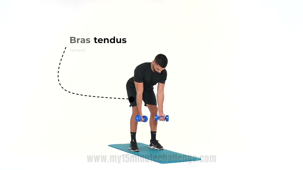 Rowing avec haltères : exercice efficace pour muscler le dos, les bras et améliorer la posture