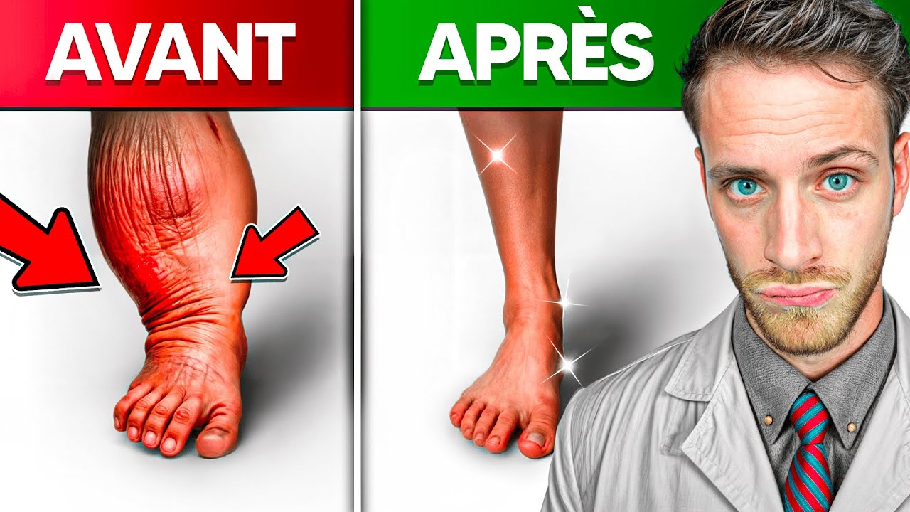 5 astuces contre les JAMBES LOURDES