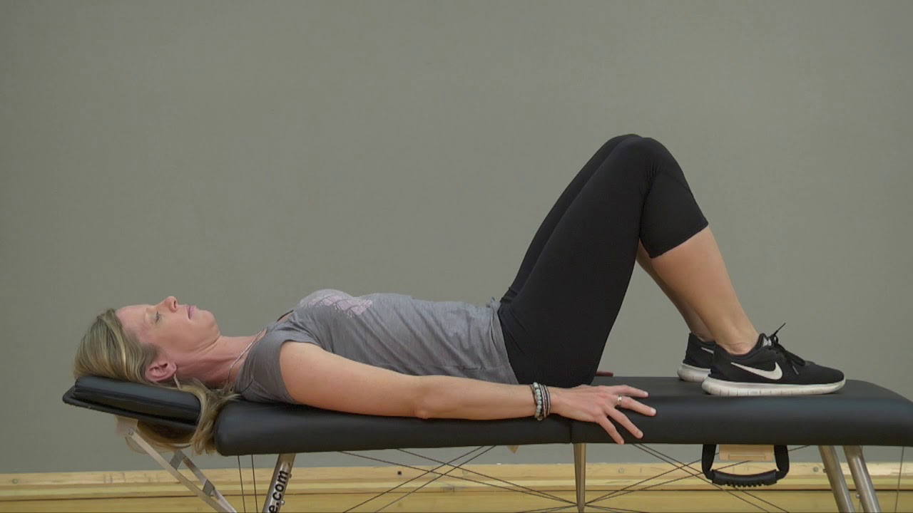 Étirement des fessiers - Figure en 4