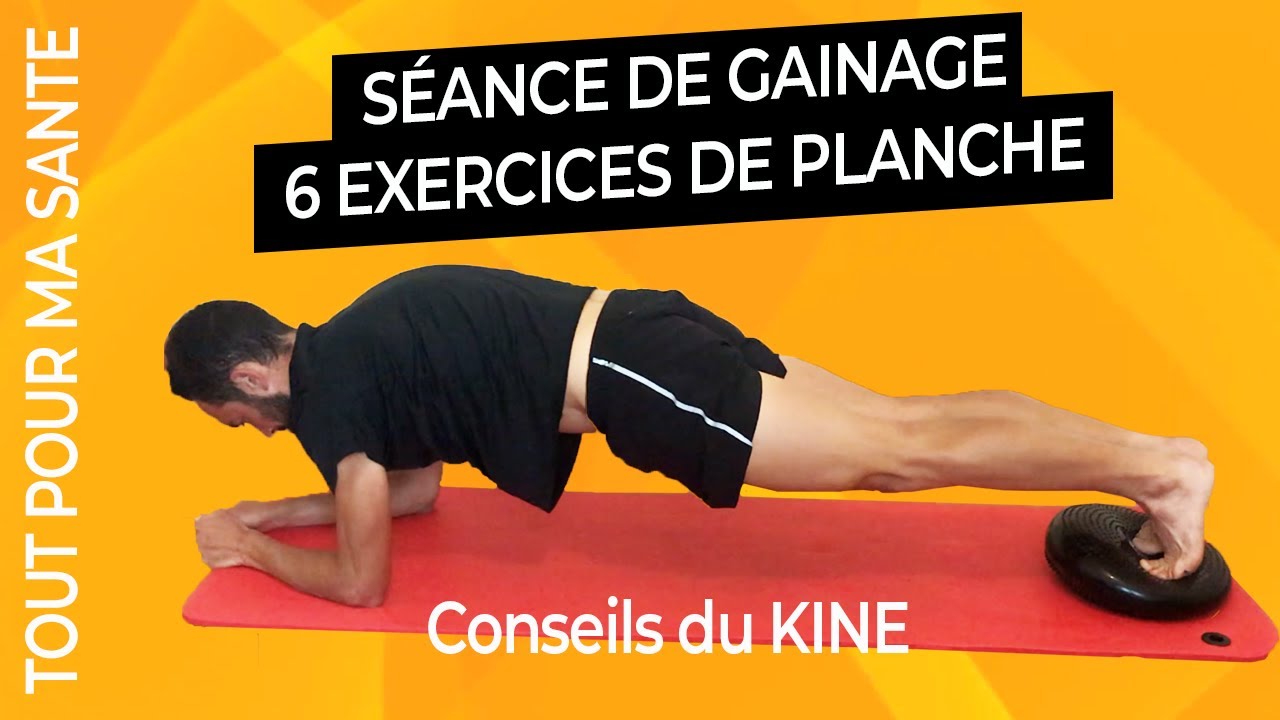 Gainage ventral : 6 exercices de planche à pratiquer