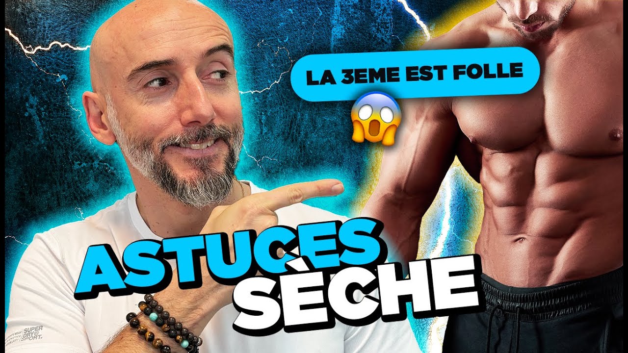 7 ASTUCES SECHE FACILE ! Perdre du gras sans avoir faim ! 💪😃