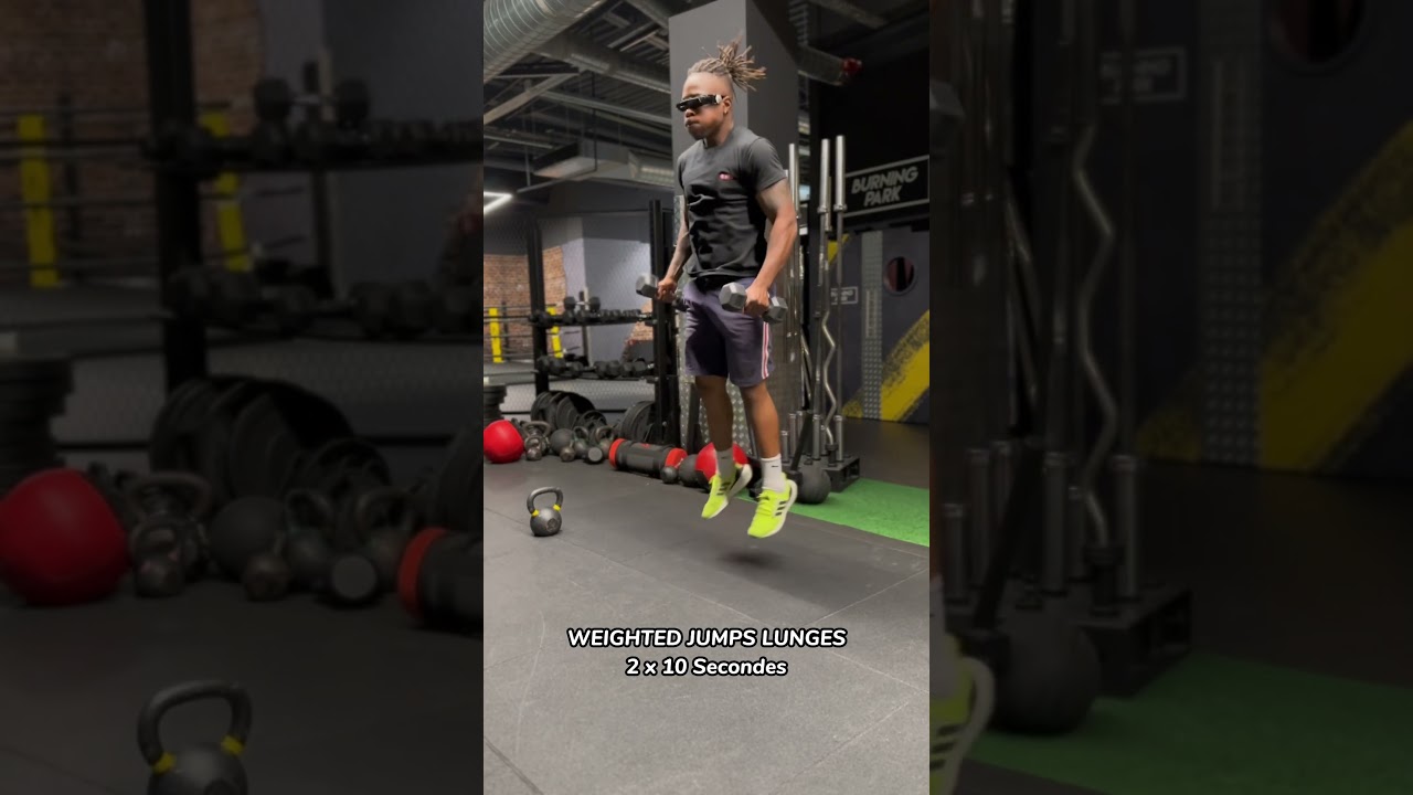 5 exercices pour devenir plus explosif et rapide au football ! Instagram : mccoy_lf