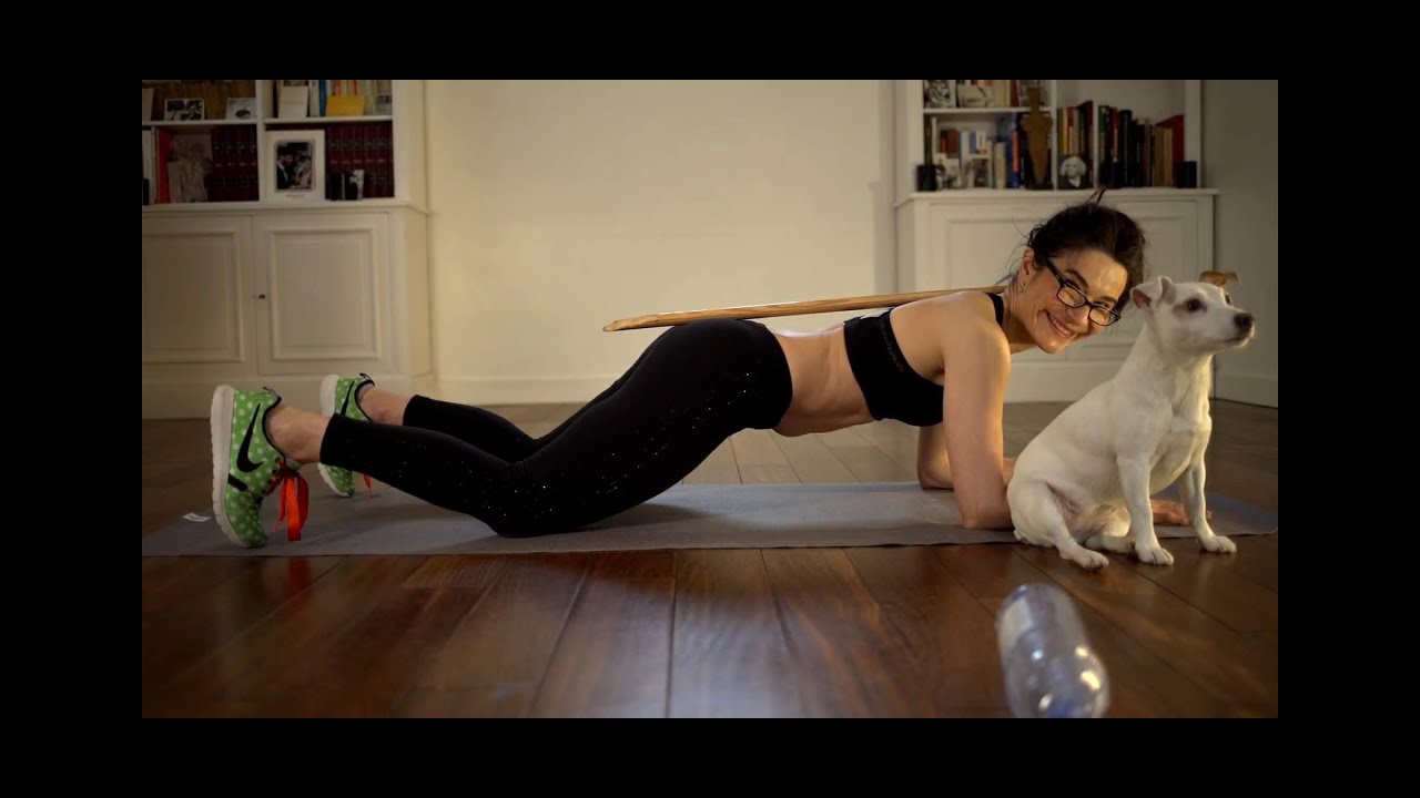 1 MINUTE de gainage par jour, Niveau débutant, pour ne plus avoir mal au dos