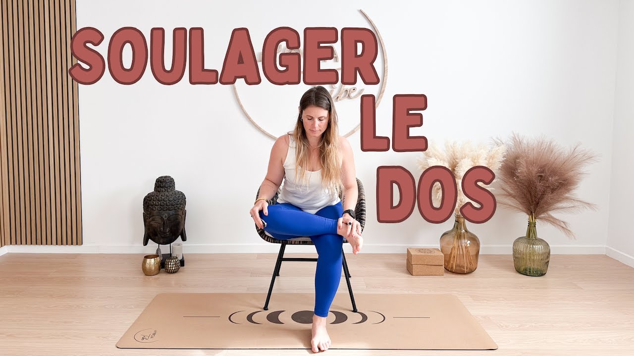Yoga sur chaise : soulager les douleurs lombaires