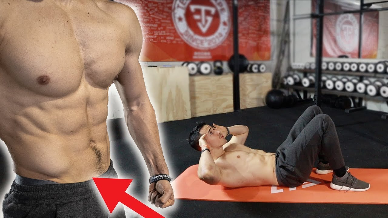 AVOIR LE "V" DES ABDOS EN 7MIN !! (Abdos du bas et Oblique)