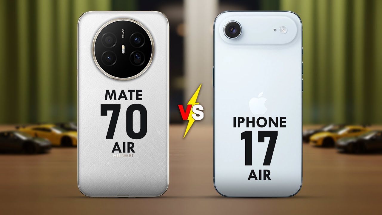 HUAWEI MATE 70 AIR VS IPHONE 17 AIR - Which Thin Phone Is Best for You?