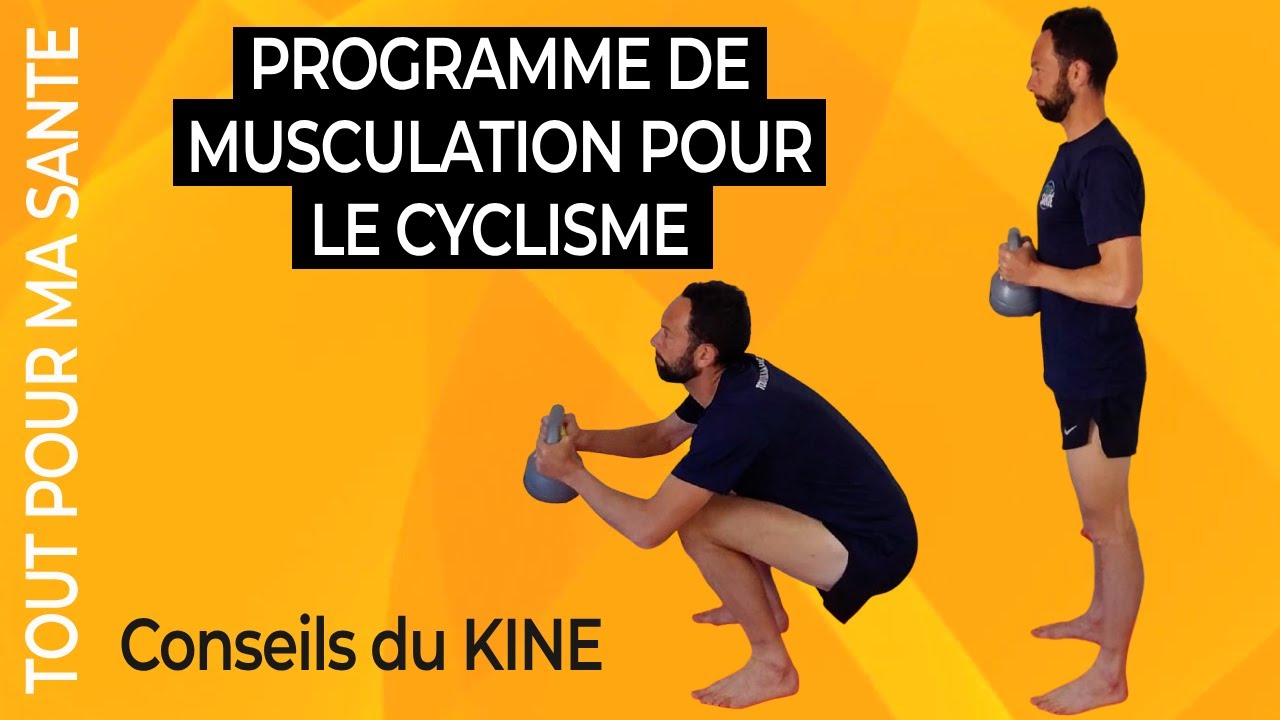 Programme et exercices de musculation pour le Cyclisme