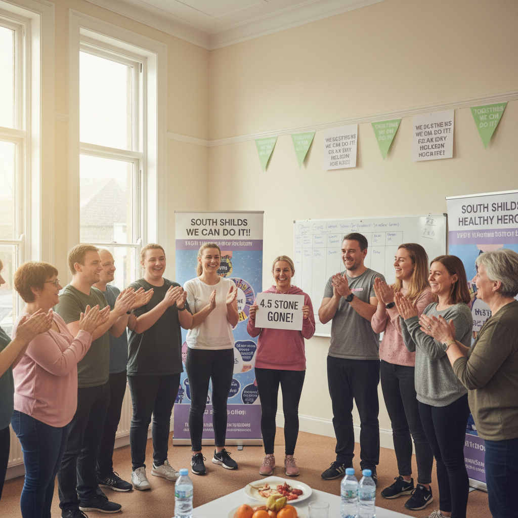 découvrez le parcours inspirant d'un membre du groupe de minceur de south shields qui a réussi une incroyable perte de poids de 4,5 stones. félicitations pour cet exploit remarquable !