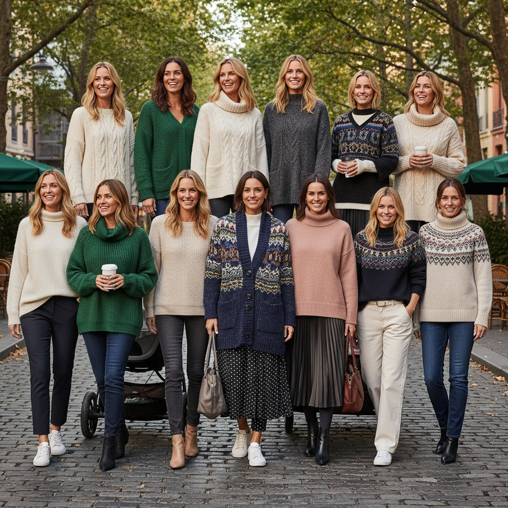 découvrez notre sélection de 13 pulls oversized amincissants pour mamans stylées, à partir de seulement 10 $. alliez confort et élégance sans compromis !